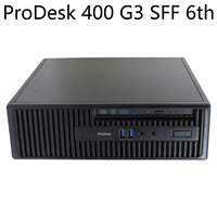 Ordinateur de bureau Barebone SFF ProDesk 400 G3 SFF 6ème génération, propre, sans rayures, grade A, testé, fonctionnel