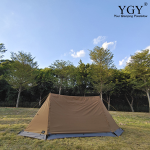 <span class=keywords><strong>Tente</strong></span> de randonnée pour une personne <span class=keywords><strong>Bushcraft</strong></span> TC avec auvent Abri de camping à une chambre pour la randonnée et les aventures de survie - Product Image 5