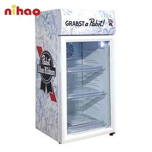 NIHAO Advertising Personnalisé 70L Personnaliser Mini Réfrigérateur Refroidisseur Promotionnel de Haute Qualité Vente en Gros pour Bar Promotion congélateur - Product Image 1