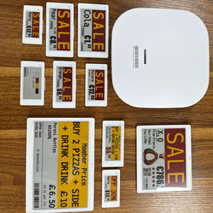 Etiquetas Electrónicas de Precio Digitales con Pantalla de Tinta Electrónica de 10.2 Pulgadas, Gateway de 2.4GHz, ESL para Supermercado, Kit de Demostración ESP32 - Product Image 3