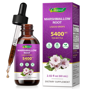 Itawel - Extracto de Raíz de Malvavisco en Gotas Líquidas de 60 ml, Extracto de Plantas, Marca Privada, para Apoyo Respiratorio y Salud Digestiva - Product Image 1