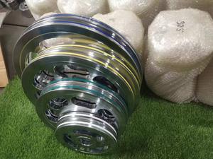 <span class=keywords><strong>Techfit</strong></span> Plaque en acier chromé Équipement de fitness pour salle de sport à domicile Plaques d'haltères - Product Image 6