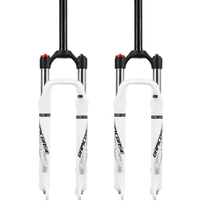 JOYSUN <span class=keywords><strong>Fourche</strong></span> à suspension avant pour vélo <span class=keywords><strong>de</strong></span> montagne, en alliage d'aluminium, pneumatique/mécanique 26/27.5/ 29er, pour pièces <span class=keywords><strong>de</strong></span> vélo - Product Image 1