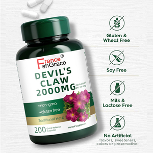 Etiqueta Personalizada, Garra del Diablo 2000 mg, 200 Cápsulas, Apoyo a la Salud Inmunológica para Adultos, Suplemento Herbal de Garra del Diablo - Product Image 3