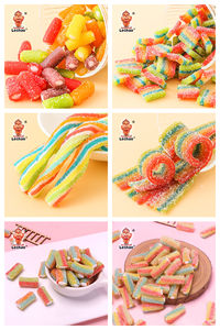 Bonbons gélifiés sucrés et acidulés en tube, saveurs de fruits assorties, échantillon personnalisé, vente en gros, bonbons à la réglisse - Product Image 6