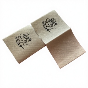 ป้ายกำกับสินค้าแบบมีกาวในตัว พิมพ์ลายโลโก้น่ารักรูปเต่า เป็นมิตรต่อสิ่งแวดล้อม สำหรับเสื้อผ้า รองเท้า และกระเป๋า ป้ายทอขอบเย็บพร้อมขอบตัดด้วยความร้อน - Product Image 2