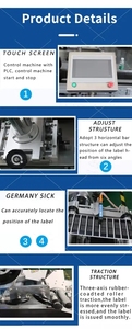 Di động nhãn Máy bôi tốc độ tự động điều chỉnh phẳng nhãn Máy Sticker - Product Image 2
