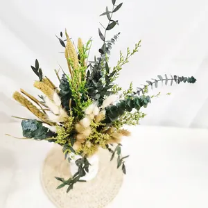 <span class=keywords><strong>Mini</strong></span> <span class=keywords><strong>Bouquet</strong></span> de <span class=keywords><strong>fleurs</strong></span> <span class=keywords><strong>séchées</strong></span> gypsophile naturelles, vente en gros, bon marché - Product Image 1