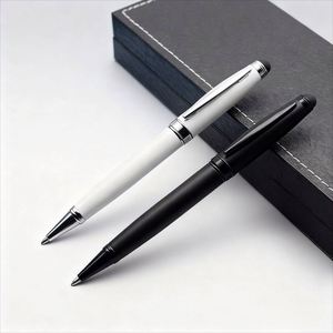 Premium Hot-selling Luxury Metal Ballpoint <b>Pen</b> Custom Logo <b>Multi</b>-<b>color</b> Ink Multiple Printing Options Universal 1.0mm Writing - Product Image 1