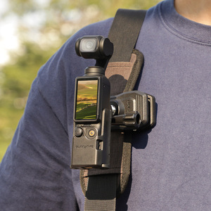 Adaptador Sunnylife para Osmo Pocket 3, Cubierta Protectora Plegable para Auriculares Dobles, Marco de Material ABS, Diseño Flexible - Product Image 3