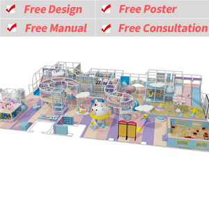 Juegos de Equipamiento de Juego Personalizados para Niños, Equipamiento de Juego Interior Suave, Parque Infantil Interior Grande para Niños, Parque de Atracciones con Toboganes - Product Image 2