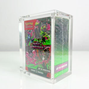 Boîtier d'Exposition en Acrylique pour Bundle de 6 Boosters <span class=keywords><strong>Pokémon</strong></span> Boîte Anglaise Boîtier Acrylique pour Booster <span class=keywords><strong>Pokémon</strong></span> - Product Image 2