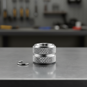 Tuerca moleteada con resorte para 83 005 - Product Image 3