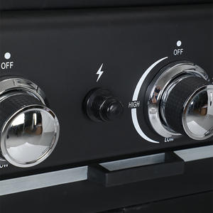 <span class=keywords><strong>Barbecue</strong></span> à gaz avec support de cuisson, réchaud à gaz et conteneur de rangement, pour la maison, le jardin, le camping en plein air - Product Image 4