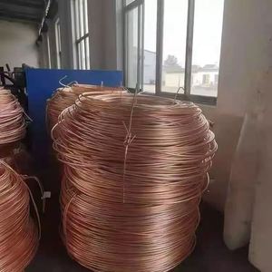 Fil de cuivre de haute pureté, rebut, 99,95%-99,99%, qualité industrielle, fabricant chinois, MOQ 1 tonne, PORT DE TIANJIN - Product Image 1