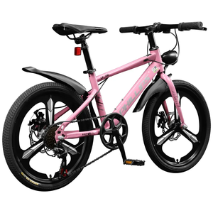 Bicicleta <span class=keywords><strong>de</strong></span> Montaña <span class=keywords><strong>de</strong></span> Acero con Alto Contenido <span class=keywords><strong>de</strong></span> Carbono <span class=keywords><strong>de</strong></span> 7 Velocidades y 20/22/<span class=keywords><strong>24</strong></span> <span class=keywords><strong>Pulgadas</strong></span> <span class=keywords><strong>para</strong></span> Niños <span class=keywords><strong>de</strong></span> 10 a 14 Años, Niños y <span class=keywords><strong>Niñas</strong></span>, Estudiantes - Product Image 2
