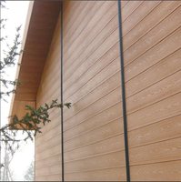 Panneaux composites bois-plastique WPC pour extérieur Revêtement mural WPC