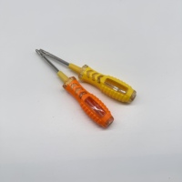Testeur de tension sans contact VoltGrip bicolore haute précision (0,01%+1) avec fenêtre de circuit visible 60V-1000V AC/DC – Stylo électrique