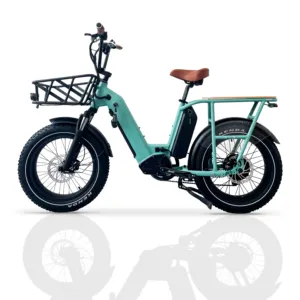 Green Pedel 20 Zoll Großhandel Cargo Ebike 750W Langstrecken Ebike Fat Tire Electric Delivery Bike E Fahrrad