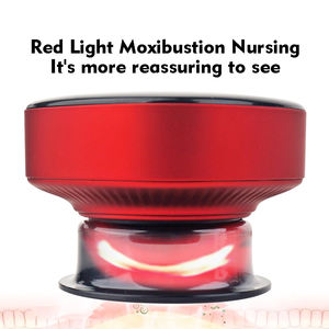 Juego de ventosas eléctricas para terapia de luz roja inteligente de 12 velocidades, masaje y calefacción para máquina masajeadora de cuello y cuerpo - Product Image 3