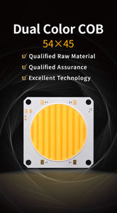 2700K 6500K ajustable CCT LED COB 60W + 60W de alta potencia Ra97 bi color doble COB para lámpara de fotografía - Product Image 3