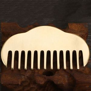 Hochwertiges Metall Kupfer <span class=keywords><strong>Gua</strong></span> <span class=keywords><strong>Sha</strong></span> Kamm Kopfhaut Kopf massage Messing Haar kratz kamm für Hals und Körper Spezial geschenke - Product Image 3