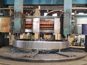 Luoyang Gear Factory Heavy Duty módulo grande secador rotativo engranaje de circunferencia de diente recto - Product Image 3
