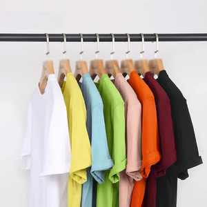 เสื้อยืดแขนสั้นทรงโอเวอร์ไซส์สำหรับผู้ชาย ผ้าคอตตอน 240 กรัม คุณภาพสูง พิมพ์ลายดิสชาร์จ ดีไซน์เรียบง่าย ขายส่ง - Product Image 1
