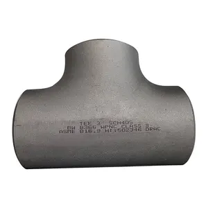 ASME B 16.9 טי אביזרי צינור מחבר ישר ASTM A403 GR.WP316L-W