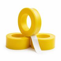 Ruban d'étanchéité fileté en PTFE vierge pour le traitement alimentaire, laitier, brasserie, boissons, raccords de tuyauterie 12mm, conforme FDA, moulage par injection à haut débit