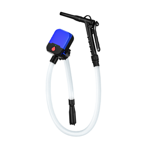 Pompe de transfert de carburant électrique portable certifiée ATEX, conception en plastique anti-fuite, équipement de service pétrolier 3,8 GPM 0,5% - Product Image 2