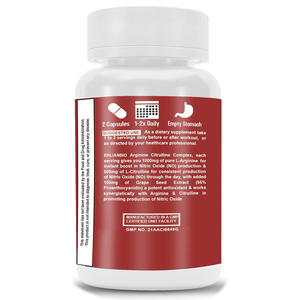 Les comprimés OEM L-Arginine Capsules fournissent le meilleur prix Supplément de pilules de L-arginine de qualité alimentaire 99% - Product Image 3