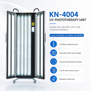 Máquina de Fototerapia UV Móvil KN-4004 con Lámparas <span class=keywords><strong>Philips</strong></span> y Protección de Seguridad para Hospitales y Clínicas - Product Image 2