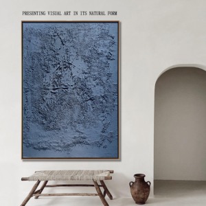 2025 Bán Buôn Tùy Chỉnh Tường Trừu Tượng Nghệ Thuật Wabi Sabi Khách Sạn Tường Nghệ Thuật 100% Handmade 3D Kết Cấu Thạch Cao Sơn - Product Image 3