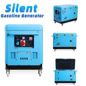 Portable Gasoline <b>Generator</b> 10KW 12KW 15KW 20KW <b>Silent</b> 220V 380V 50Hz 60Hz for Home Backup - Product Image 2