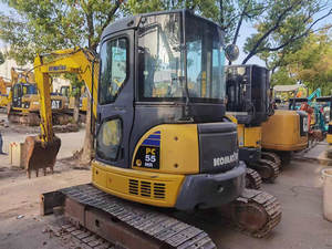 Excavadora de segunda mano KOMATSU PC55MR 5 toneladas Excavadora hidráulica sobre orugas PC55 Mini excavadoras usadas excavadora para la venta - Product Image 2