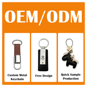 High Quality Custom Personalized <strong>Leather</strong> Strap Metal Keychain Zinc Alloy Genuine <strong>Leather</strong> Keyring Metal <strong>Key</strong> <strong>Chains</strong> - Product Image 1
