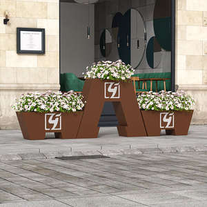 Macetero Decorativo <span class=keywords><strong>de</strong></span> Acero Estilo Europeo, Antioxidante, con Orificio <span class=keywords><strong>de</strong></span> Drenaje, Soporte Duradero para Plantas <span class=keywords><strong>de</strong></span> Interior, a <span class=keywords><strong>Precio</strong></span> <span class=keywords><strong>de</strong></span> Fábrica - Product Image 2