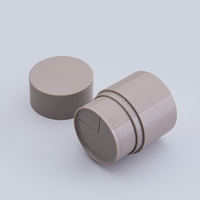 Conteneurs de déodorant PP écologiques personnalisés petit tube d'emballage push-up rond de luxe pour bâton de déodorant