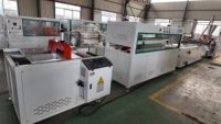 Machine de fabrication de profilés en plastique PP/PE/PVC, machine d'extrusion de profilés de fenêtres