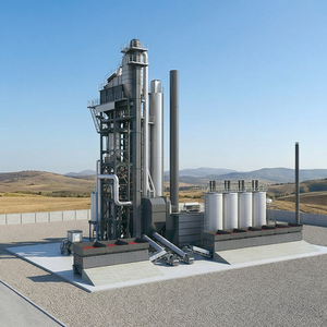 Centrale d'asphalpage à bas prix, productivité nominale 120t/h, centrale de mélange d'asphalte bitumineux chinoise - Product Image 1