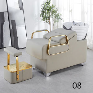 Équipement pour <span class=keywords><strong>Salon</strong></span> de Coiffure Poste de Coiffage avec Miroir Bac à Shampoing Fauteuils de Barbier Ensemble de Mobilier pour <span class=keywords><strong>Salon</strong></span> de Beauté - Product Image 5