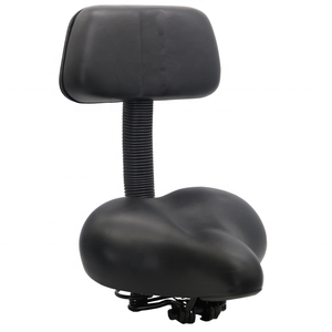 Vélo électrique noir confortable selle paresseux siège tricycle siège arrière - Product Image 1