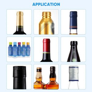 Machine professionnelle de thermoscellage de capsules, scelleuse de bouchons haute précision, tête de rétraction <span class=keywords><strong>anti</strong></span>-brûlure pour bouteilles de vin, d'huile d'olive et de verre - Product Image 5