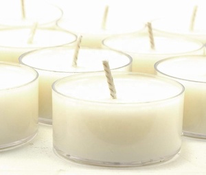 Прозрачный пластиковый стакан для чая, стакан для свечей из поликарбоната - Product Image 3