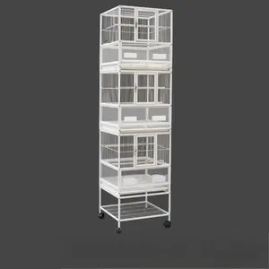 Voliera a <span class=keywords><strong>3</strong></span> Piani di Alta Qualità per Uccelli Grandi, Vendita all'Ingrosso dalla Fabbrica Aimo Pet - Product Image 5