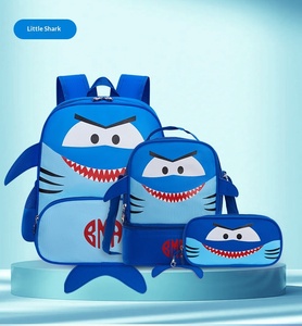 Mochila Escolar <span class=keywords><strong>de</strong></span> Tres Piezas para Niños <span class=keywords><strong>de</strong></span> Jardín <span class=keywords><strong>de</strong></span> Infancia y Primaria, Bolsa <span class=keywords><strong>de</strong></span> Almuerzo y Estuche para Lápices - Product Image 4