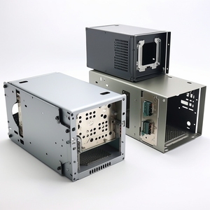 Custom Sheet Metal Fabrication CNC Bending <b>Steel</b> Electronic Enclosure Power Supply Housing Industrial OEM ODM Direct Factory - Product Image 3