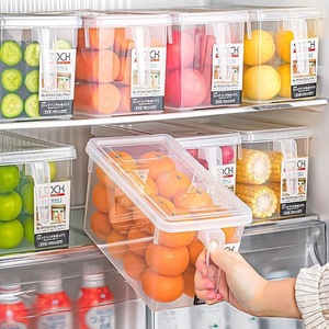 Boîte de rangement pour réfrigérateur, boîte de conservation des fruits et légumes, organisateur de réfrigérateur, grande capacité pour fruits et légumes de cuisine - Product Image 1