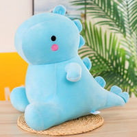 Boneka Dinosaurus Pink Lucu, Mainan Hewan Isi Lembut untuk Anak-anak, Hadiah Ulang Tahun dan Dekorasi Rumah